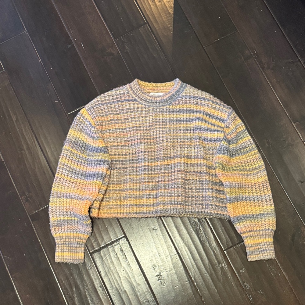Kids Zara Pastel Striped Sweater